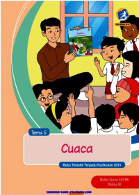 [Tema 5] Cuaca: buku guru SD/MI kelas III