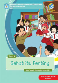 Image of [Tema 4] Sehat itu penting: buku guru SD/MI kelas V