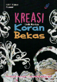 Kreasi unik kertas koran bekas