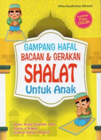 Image of Gampang Hafal Bacaan dan Gerakan Shalat untuk Anak