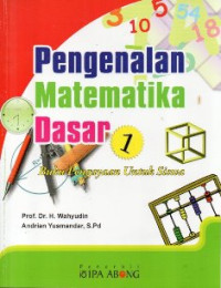 Image of Pengenalan Matematika 1: Buku Pengayaan untuk Siswa)