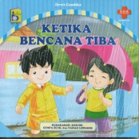 Ketika Bencana Tiba